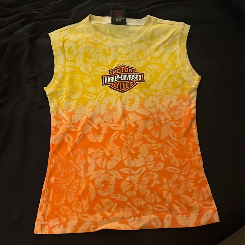 Vintage Harley Davidson Top